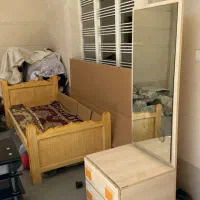 فروش تخت ومیز آرایش ومیز تلوزیون وصندلی