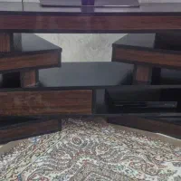 میز تلویزیون مدرن ۴ تیکه(قابلیت تغییر سایز و دورو)