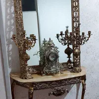 سرویس آیینه کنسول و شمعدان