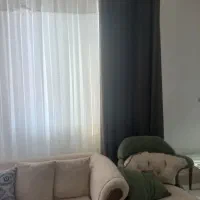تعدادی پرده وقفسه وآباژور وگلدون و...درحدنو