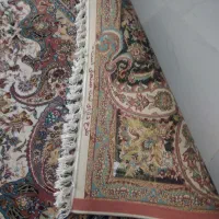 یک جفت فرش نگین طرح دست باف تمام نخ