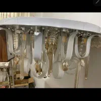 لوستر شیشه ای .کریستالی. ال ای دی. فروش فوری