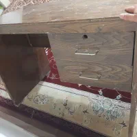میز کامپیوتر یا کار چوب گردو سالم