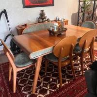 میزغذاخوری برند فاما مدل کارن تمام چوب