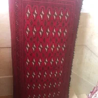 پشتی ترکمن اصل ،پشتش هم گلیم بافت
