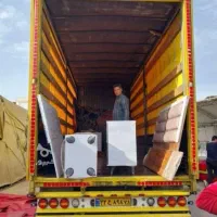 شرکت اسبابکشی اطمینان بار کاظمی  کارگر و خاورمسقف