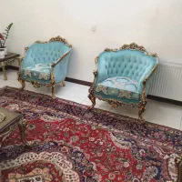 مبل ۷ نفره و ناهارخوری ۶ نفره چوب راش فوری
