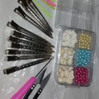 وسایل بافت مو و ساخت زیورآلات (نو و کاربردی)