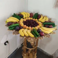 پایه میوه خوری برنز