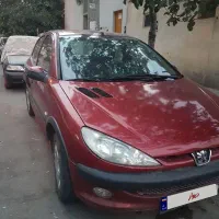 پژو ۲۰۶ مدل  ۸۲  قرمز تیپ ۳