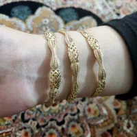 النگو طلا بحرینی ،اماراتی  سایز۲ نو و سالم