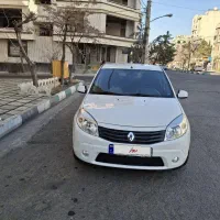 رنو ساندرو اتوماتیک استثنایی کم کار واقعی