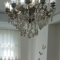 لوستر برنز بزرگ ۲۰ شعله