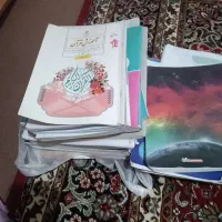 تعدادی کتاب درسی هفتم و کتاب کار