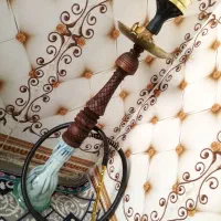 قلیون قلیان چوبی بلوملون