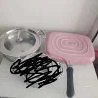 ماهیتابه دودسته و رژیمی چدن گرانیتی نو