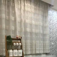 دو عدد پرده توری