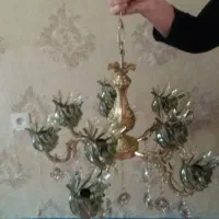 لوستر برنز ۵ شاخه