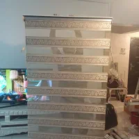 پرده سالم ارتفاع 175 عرض 110 نوع بست دیواری