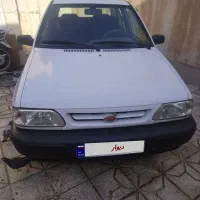پراید مدل ۹۸ بی‌رنگ شاسی پلمپ
