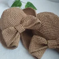کلاه ساحلی رافیا