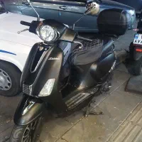 کاوان ۱۲۵ ،مدل ۹۹ مشکی مات