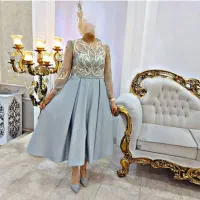 لباس مجلسی تازه دوخته شده باکس دوزی