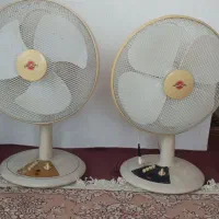 دو دستگاه پنکه رومیزی