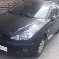 206SDV8مشکی مدل۹۶ بسیارتمیز