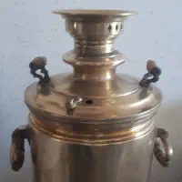 سماور ذغالی جنس (برنج)روس