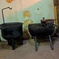 تولید آتشدان هیزمی گازی ضخیم منقل آتشکده(آقای آتیش