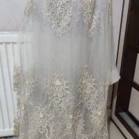 پرده با چین دو قلو