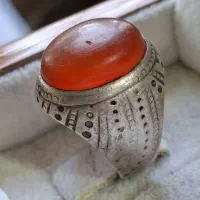 انگشتر نقره یمن کهنه