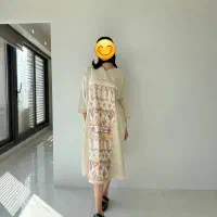 مانتو سنتی لینن نچرال شیک، خاص و بسیار خوش‌دوخت
