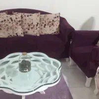 مبلمان راحتی ۷ نفره همراه با ناهارخوری ۴ نفره
