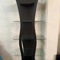 بوفه چوبی چراغدار