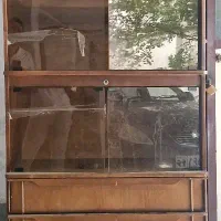کتابخانه و ویترین و دراور