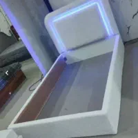 آینه قدی، تخت یک نفره، میز واینه جدا جداهستن
