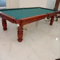 میز بیلیارد مدل پایه خراطی