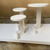 پایه گلدان چوبی