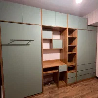 کمدلباس تخت تاشو یکنفره کمجا هایگلاس