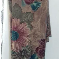 سلام چادر رنگی مجلسی جنس خوب دوخته شده