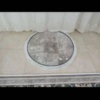 فرش گرد1ونیم متری2عدد
