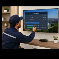 نصب آنتن ثابت/چرخشی/تنظیم گیرنده دیجیتال/براکت/سیم