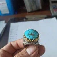 انگشتر نقره اصل فیروزه درجه یک