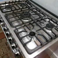 اجاق‌گاز فردار تمام استیل در حد نو