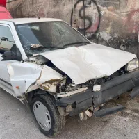 پراید مدل 94 تصادفی