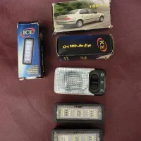چراغ سقف سفید یخی پژو ۴۰۵ و پارس دنا