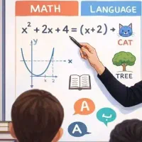 تدریس ریاضی و زبان