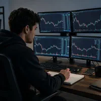 تریدر ترید فارکس کریپتو